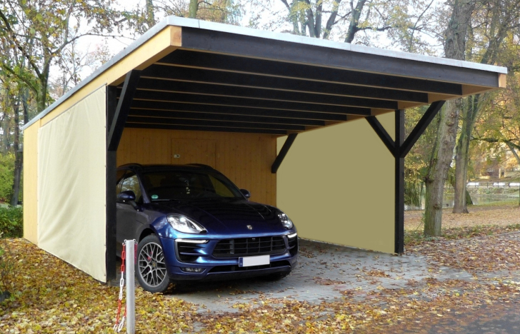 Carportplane aus PVC