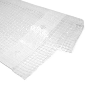 Gerüstplane 140 g/m² - transparent - 3,20 x 10 m