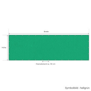 Tennisblende "Royal" – Schutzwert ca. 84% – nach Maß